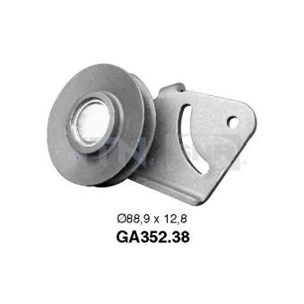 Poulie-tendeur, courroie trapézoïdale à nervures SNR [GA352.38]