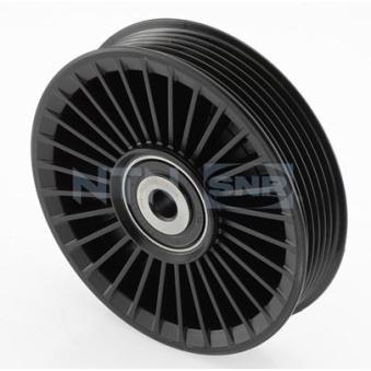 Poulie renvoi/transmission, courroie trapézoïdale à nervures SNR GA353.54 pour AUDI TT E 200 - 184cv