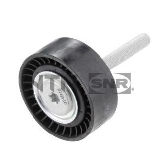 Poulie renvoi/transmission, courroie trapézoïdale à nervures SNR GA358.18 pour CITROEN NEMO 1.2 HDI 75 - 75cv