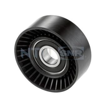 Poulie renvoi/transmission, courroie trapézoïdale à nervures SNR OEM 166030R010