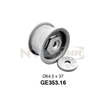 Poulie renvoi/transmission, courroie de distribution SNR GE353.16 pour OPEL COMBO 3.0 V6 - 211cv