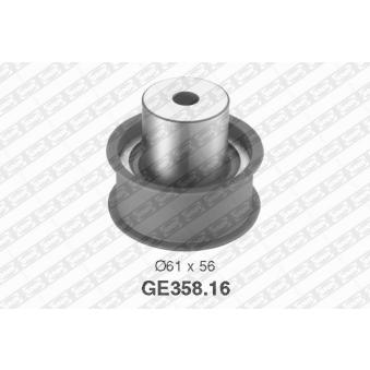 Poulie renvoi/transmission, courroie de distribution SNR [GE358.16]