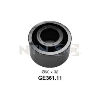 Poulie renvoi/transmission, courroie de distribution SNR GE361.11 pour MG MG 2.0 TD - 101cv