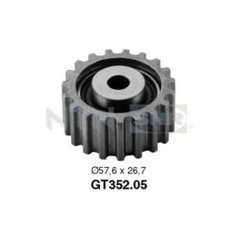 Poulie-tendeur, courroie crantée SNR OEM 1103598 Poulie-tendeur, courroie crantée SNR OEM 1103598