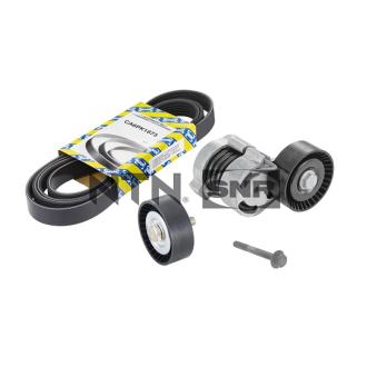 Jeu de courroies trapézoïdales à nervures SNR KA850.01 pour BMW Série 3 320 si - 173cv