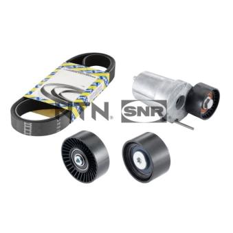 Jeu de courroies trapézoïdales à nervures SNR KA850.02 pour BMW Série 3 325 d - 197cv