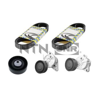 Jeu de courroies trapézoïdales à nervures SNR KA850.04 pour BMW Z3 3.0 - 231cv