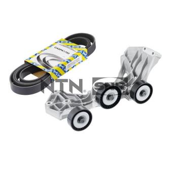 Jeu de courroies trapézoïdales à nervures SNR OEM A0139971592