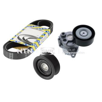 Jeu de courroies trapézoïdales à nervures SNR OEM 6112000370