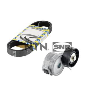 Jeu de courroies trapézoïdales à nervures SNR KA852.13 pour MAZDA 323 2.0 TDCi - 170cv Jeu de courroies trapézoïdales à nervures SNR KA852.13 pour MAZDA 323 2.0 TDCi - 170cv