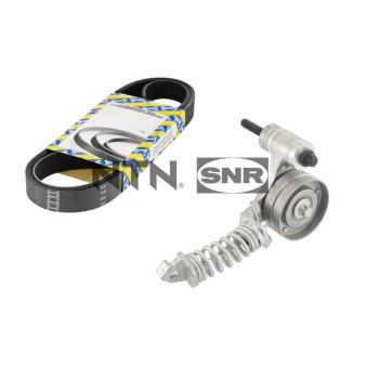 Jeu de courroies trapézoïdales à nervures SNR KA853.12 pour NISSAN MAXIMA 1.4 - 100cv