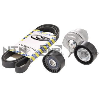 Jeu de courroies trapézoïdales à nervures SNR OEM 636158