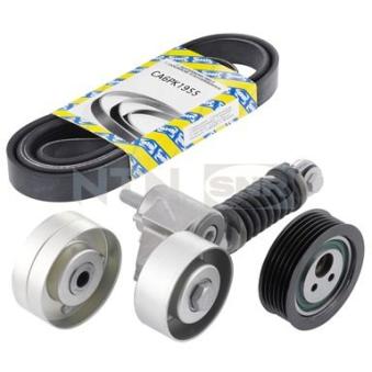 Jeu de courroies trapézoïdales à nervures SNR OEM 7700859638