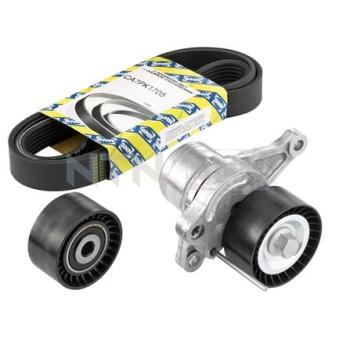 Jeu de courroies trapézoïdales à nervures SNR [KA855.24]