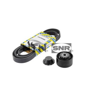 Jeu de courroies trapézoïdales à nervures SNR KA855.25 pour RENAULT TWINGO 1.2 16V - 75ch