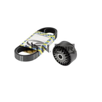 Jeu de courroies trapézoïdales à nervures SNR KA855.32 pour HYUNDAI I20 1.2 LPG - 75cv