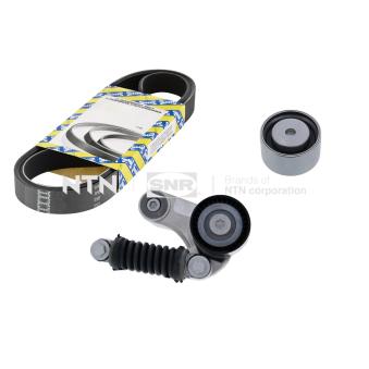 Jeu de courroies trapézoïdales à nervures SNR OEM 9146160