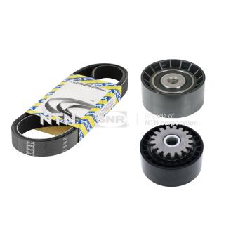 Jeu de courroies trapézoïdales à nervures SNR OEM 7700870795