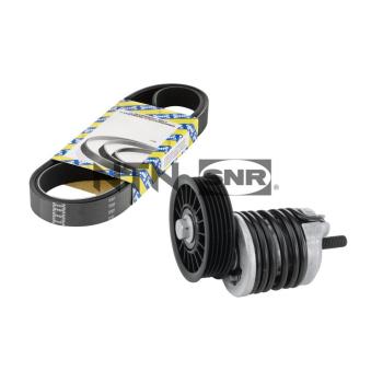 Jeu de courroies trapézoïdales à nervures SNR KA857.23 pour CITROEN SPACETOURER 1.9 TDI - 110cv
