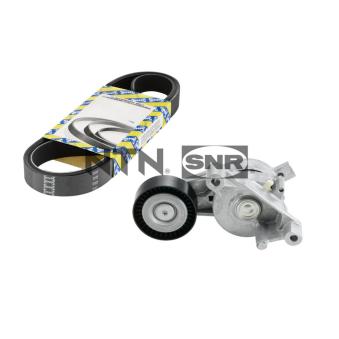 Jeu de courroies trapézoïdales à nervures SNR OEM 504171190
