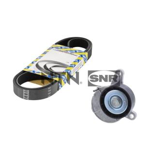 Jeu de courroies trapézoïdales à nervures SNR KA857.36 pour AUDI A3 2.0 TDI - 150cv