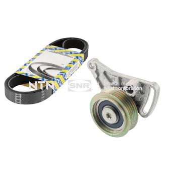 Jeu de courroies trapézoïdales à nervures SNR KA857.40 pour CITROEN SPACETOURER 1.9 TDI - 110cv