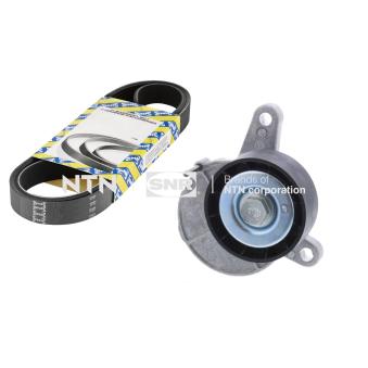 Jeu de courroies trapézoïdales à nervures SNR KA857.51 pour RENAULT TRUCKS MASCOTT 2.0 TDI - 110cv