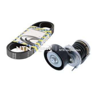 Jeu de courroies trapézoïdales à nervures SNR OEM 9652746480