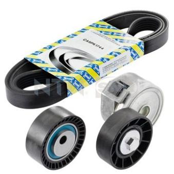 Jeu de courroies trapézoïdales à nervures SNR [KA859.15]