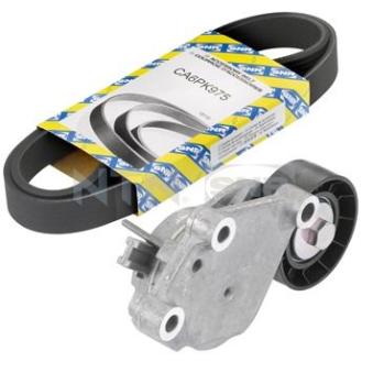 Jeu de courroies trapézoïdales à nervures SNR KA859.20 pour FORD FOCUS 1.6 TDCi - 109cv