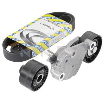 Jeu de courroies trapézoïdales à nervures SNR KA859.31 pour FORD FOCUS 1.6 TDCi - 109cv