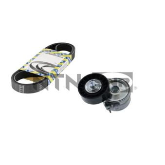 Jeu de courroies trapézoïdales à nervures SNR KA859.45 pour FORD C-MAX 2.0 TDCi - 136cv