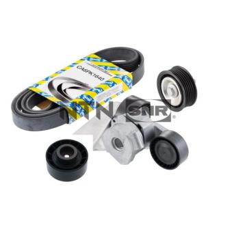 Jeu de courroies trapézoïdales à nervures SNR [KA859.48]