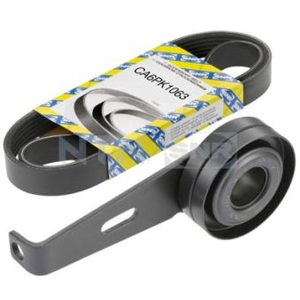 Jeu de courroies trapézoïdales à nervures SNR KA866.03