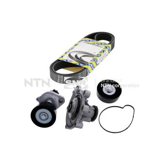 Pompe à eau+Jeu de courroie trapézoïdale à nervures SNR KAP851.070 pour MERCEDES-BENZ CLK 200 CGI - 170cv Pompe à eau+Jeu de courroie trapézoïdale à nervures SNR KAP851.070 pour MERCEDES-BENZ CLK 200 CGI - 170cv