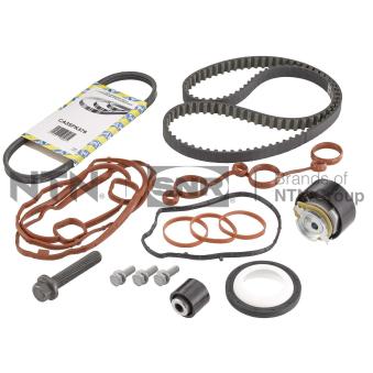 Kit de courroie crantée SNR KD459.70A pour CITROEN C3 1.2 VTi 82 LPG - 82cv
