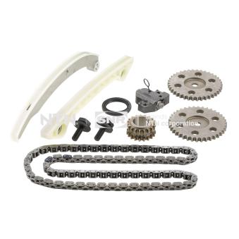 Kit de distribution par chaîne SNR KDC452.04 pour FORD MONDEO 1.8 16V - 110cv