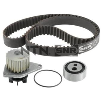 Pompe à eau + kit de courroie de distribution SNR KDP459.030 pour PEUGEOT PARTNER ORIGIN 1.4 - 75cv