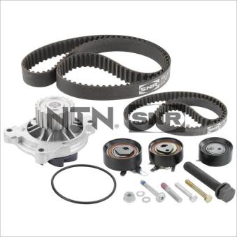 Pompe à eau + kit de courroie de distribution SNR KDP465.011 pour VOLKSWAGEN LT 2.5 SDI - 75cv