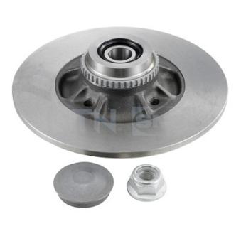 Jeu de 2 disques de frein arrière SNR KF155.104U pour PORSCHE 911 1.8 - 110cv