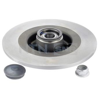 Jeu de 2 disques de frein arrière SNR KF155.78U pour FORD TRANSIT 1.9 DCI - 110cv