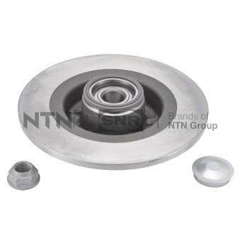 Jeu de 2 disques de frein arrière SNR KF155.81U pour KIA STONIC 1.9 DCI - 110cv