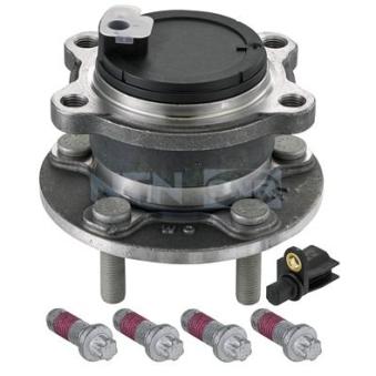 Kit de roulements de roue arrière SNR R152.80 pour FORD FOCUS 2.0 TDCi ST - 185cv