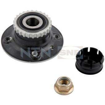 Kit de roulements de roue arrière SNR R155.60 pour RENAULT KANGOO 1.4 - 75cv