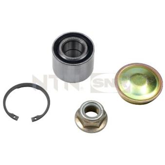 Kit de roulements de roue arrière SNR R155.63 pour HYUNDAI I20 1.6 - 110cv
