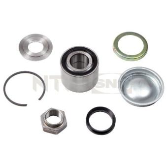 Roulement de roue arrière SNR R159.38 pour PEUGEOT 206+ 1.4 i - 73cv