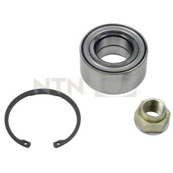 Roulement de roue avant SNR R160.20 pour SKODA RAPID 3.0 - 228cv