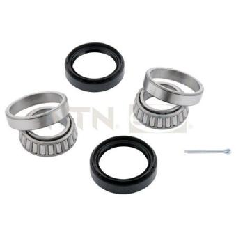 Kit de roulements de roue avant SNR R173.15 pour HYUNDAI PONY 1.4 - 68cv