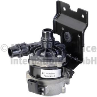 Pompe à eau auxiliaire (circuit d'eau de refroidiss) PIERBURG 7.08519.51.0 pour JEEP CHEROKEE 2.0 T-GDi 4x4 - 272cv