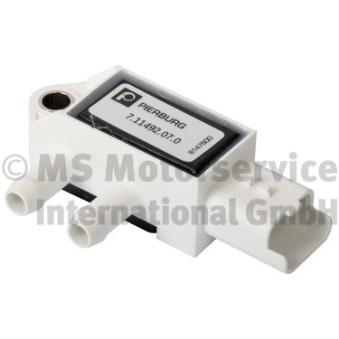 Capteur, pression des gaz échappement PIERBURG 7.11492.07.0 pour NISSAN NV300 1.6 dci 145 - 146cv